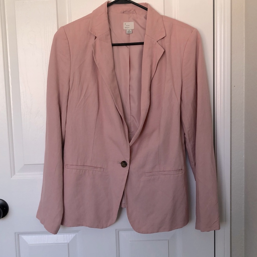 Pink blazer